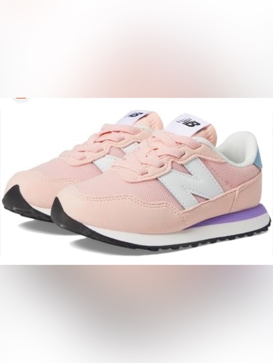 New Balance Other - New Balance Toddlers' 237 Sneaker Pink Mesh Casual Sneakers Size 6